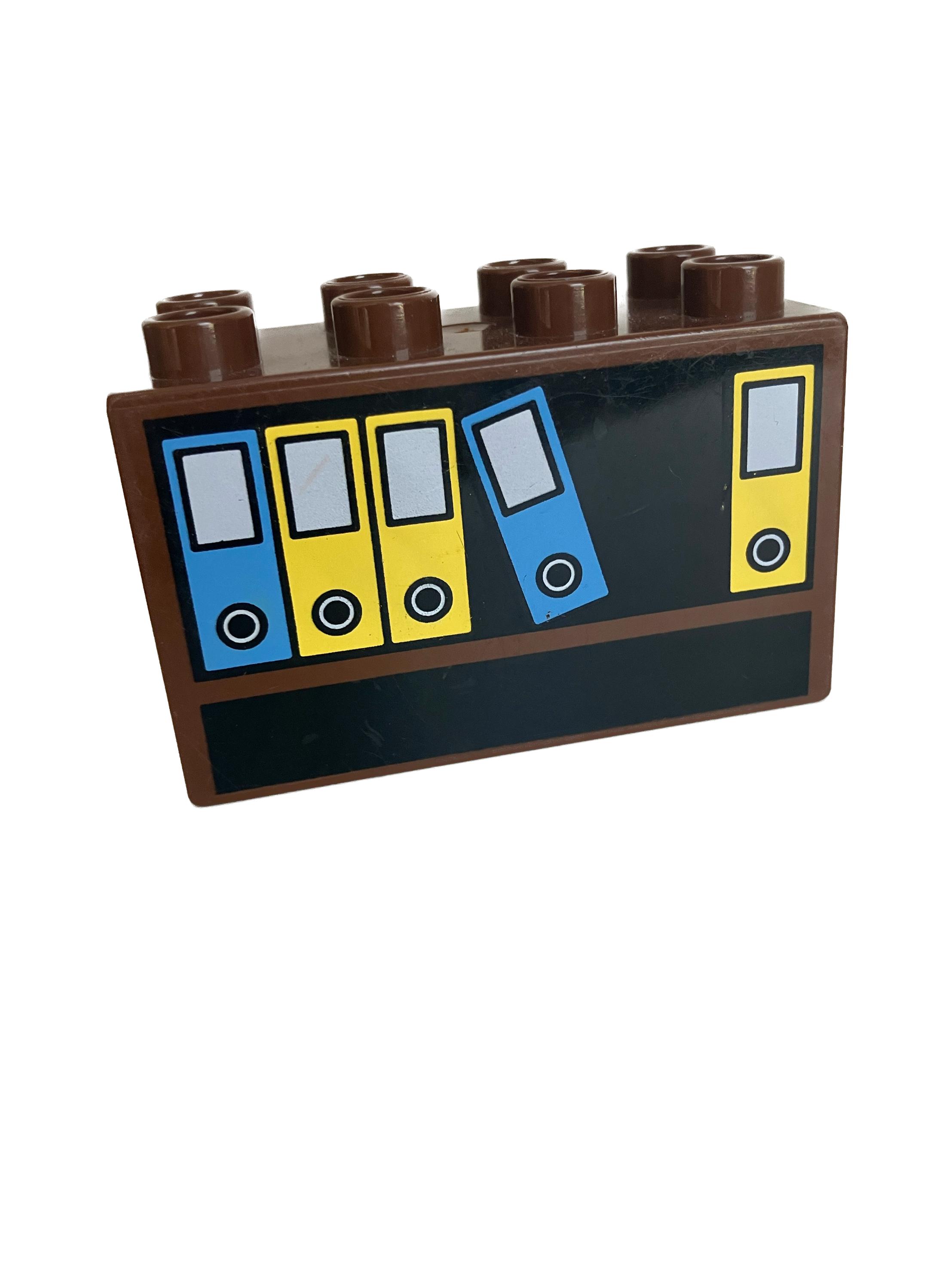 Lego Duplo kostka s potiskem šanonů